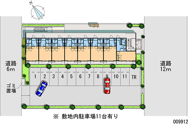 09912 Monthly parking lot