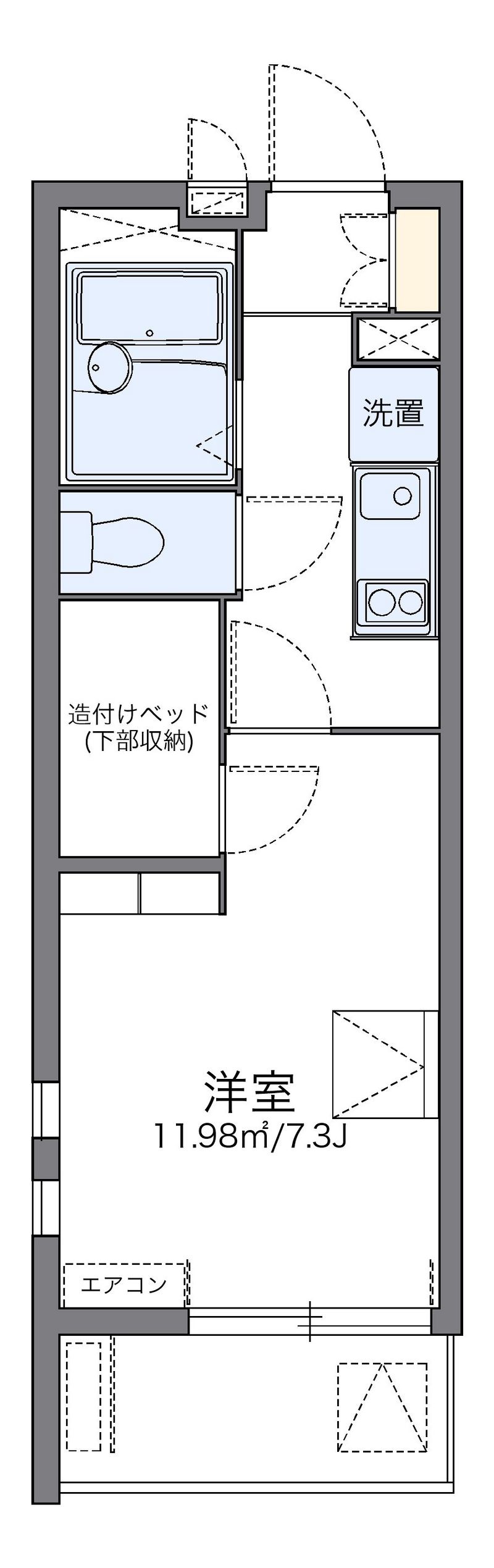 leopalace Pines Kotobuki 户型图