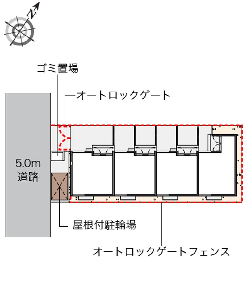 レオネクストショウワ 配置図
