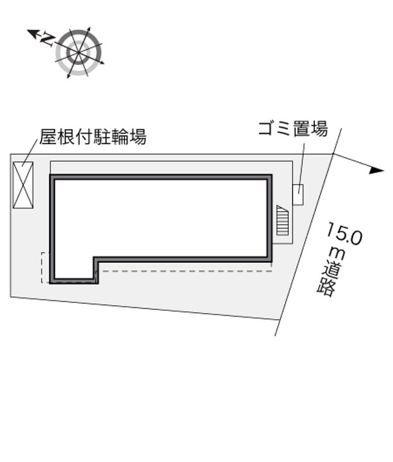 レオパレスフルール 配置図