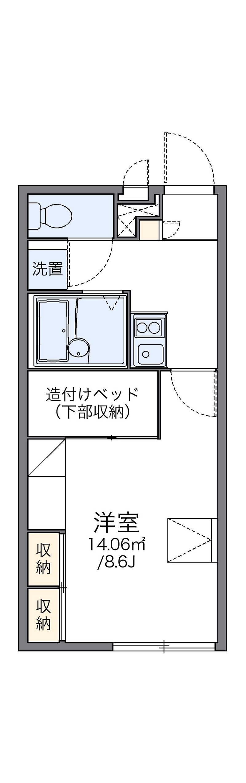 レオパレスＫＯＵＹＡ 間取図