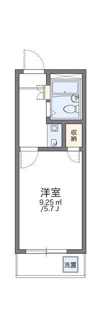 レオパレスエムティエス　 間取り図