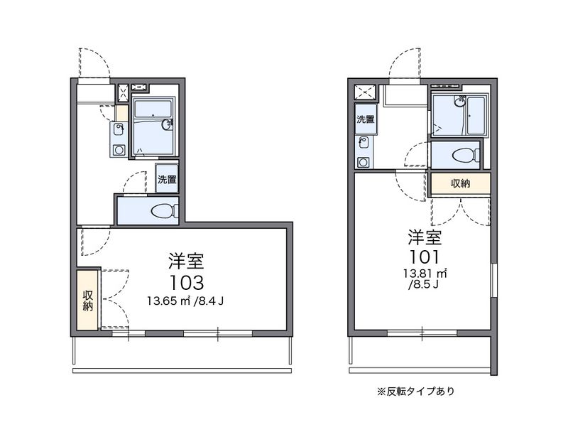 レオパレスメゾンヒラツカＢ 間取図