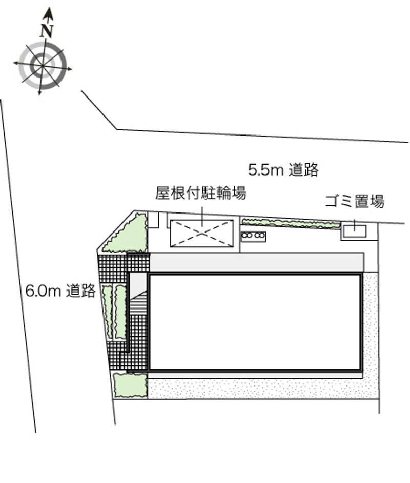 レオパレスウェルカム３９ 配置図