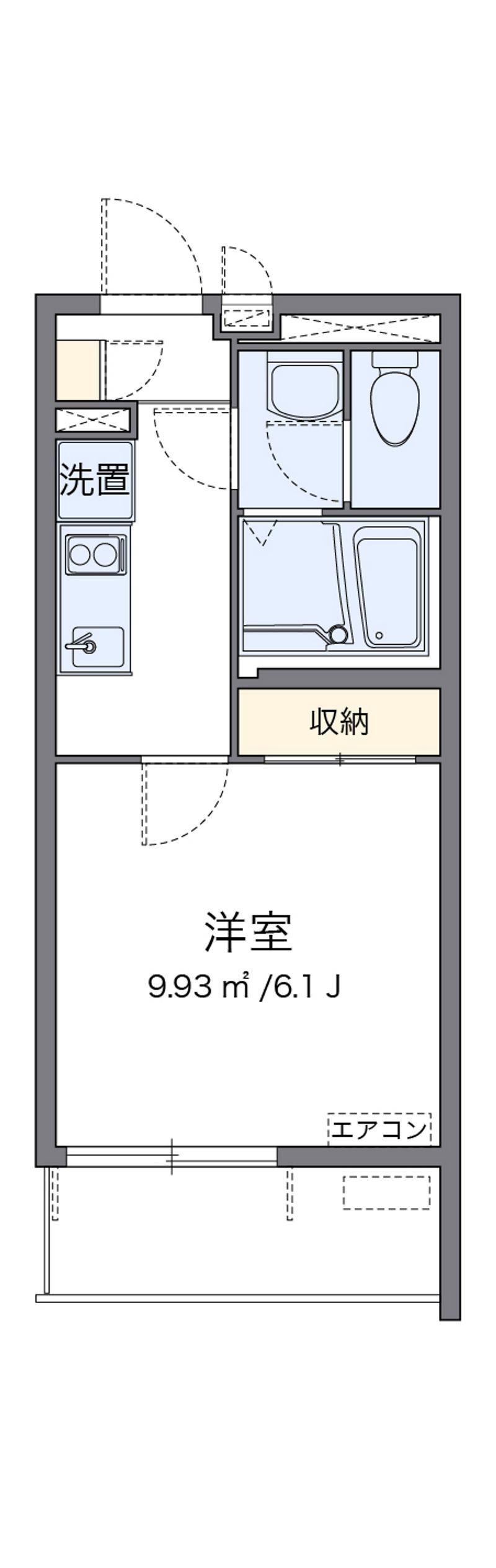 クレイノウィステリアⅣ 間取図