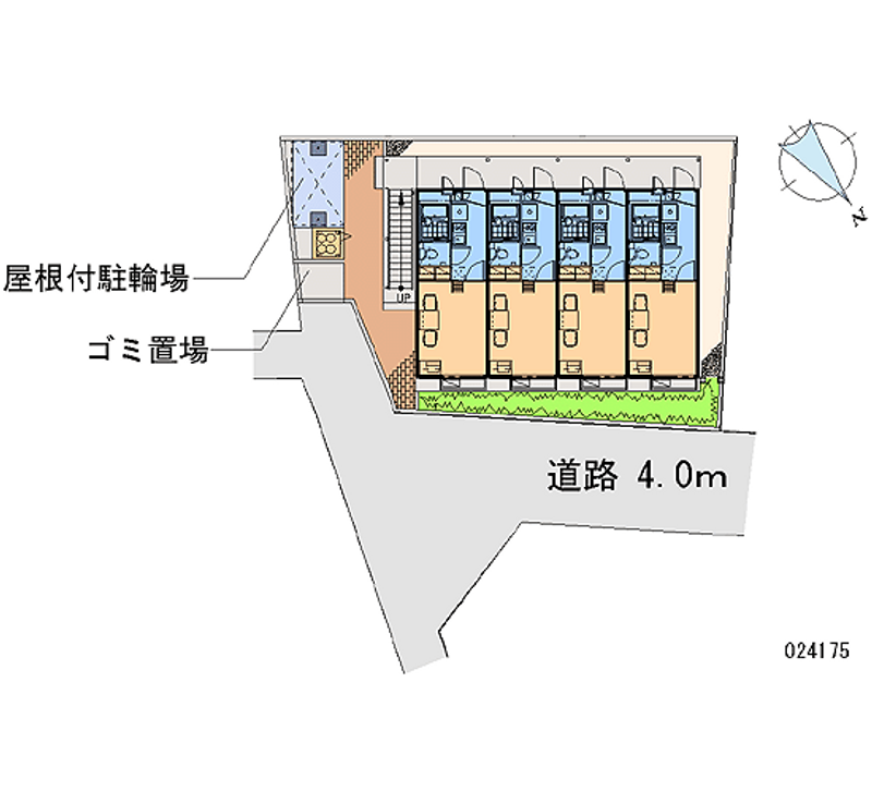 レオパレスストリーム 区画図