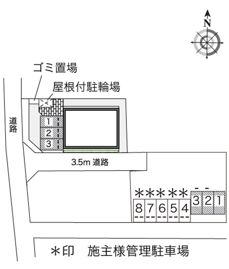 レオネクストハレイワ 配置図