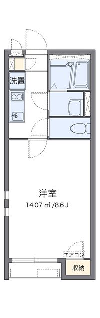 クレイノ大塚 間取り図