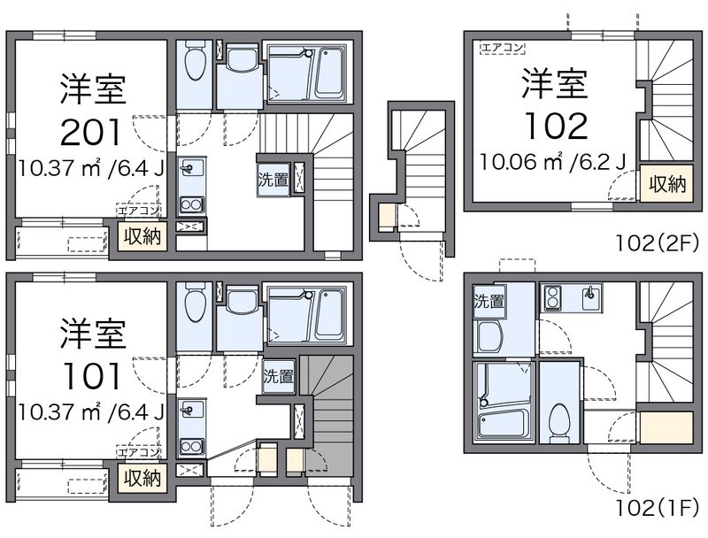 クレイノエクセル戸越Ⅰ 間取図