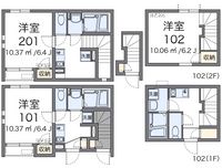 クレイノエクセル戸越Ⅰ 間取図