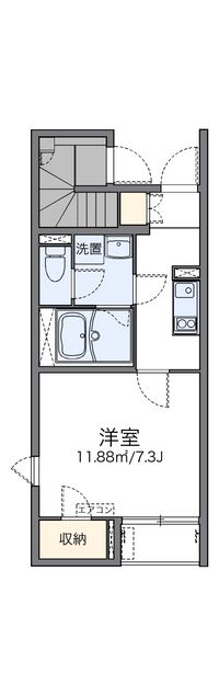 レオネクストｓｐｒｉｎｇｓ 間取り図