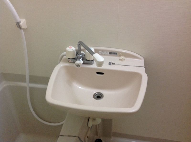 レオパレスサンライズアオキ 洗面台