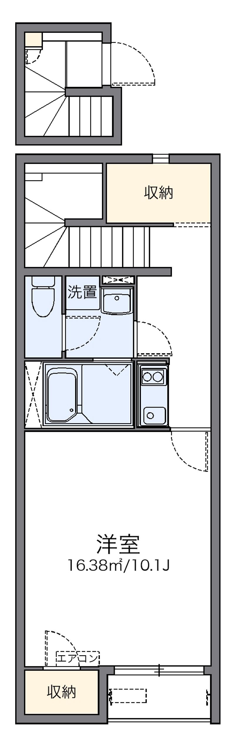 レオネクストひまわり 間取図