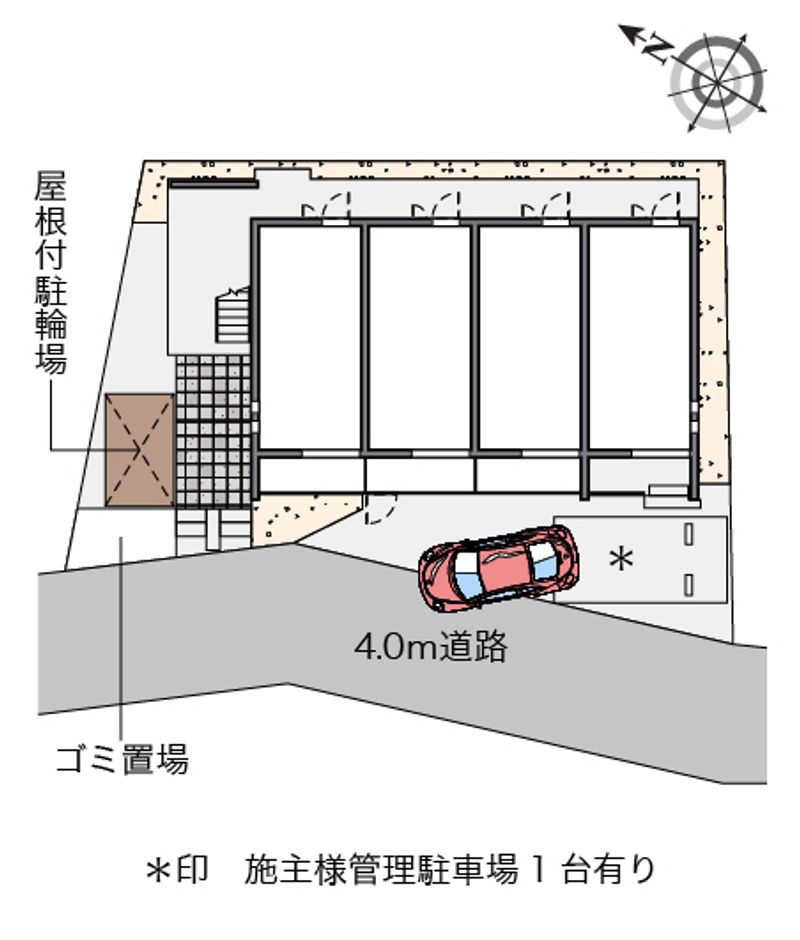 クレイノプランドール 配置図