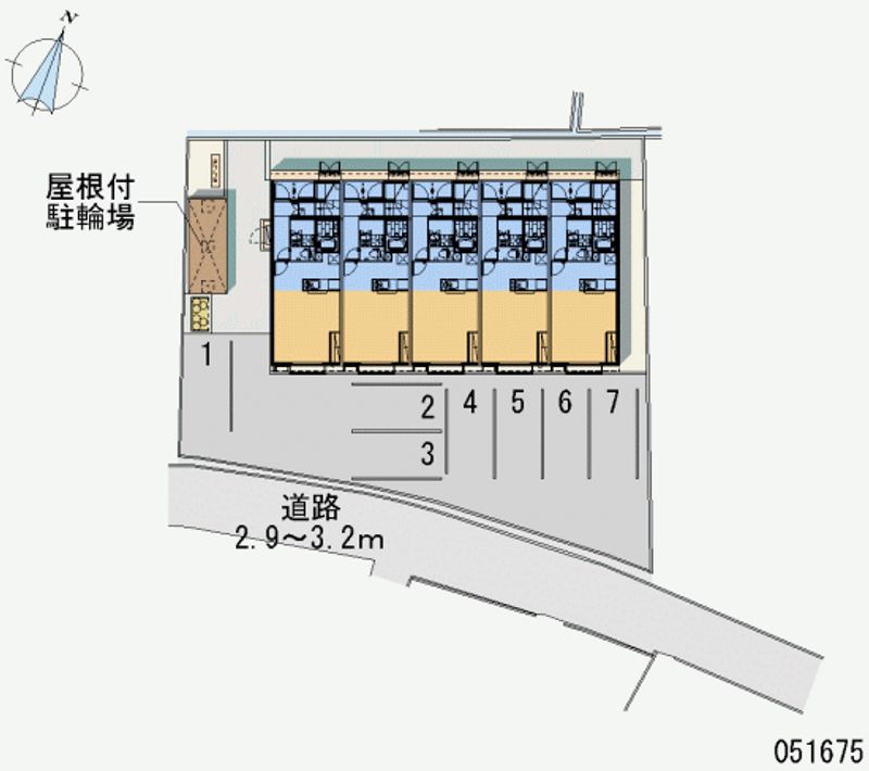 レオネクスト倉敷北 月極駐車場