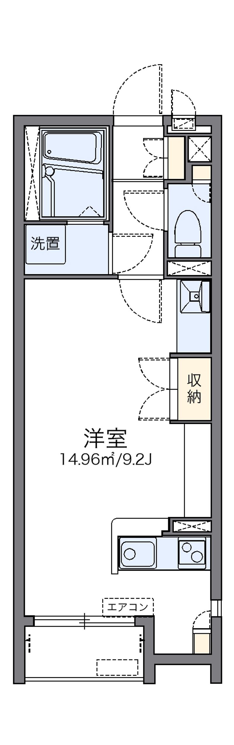 レオネクストＨＯＰＥ　山祇 間取図