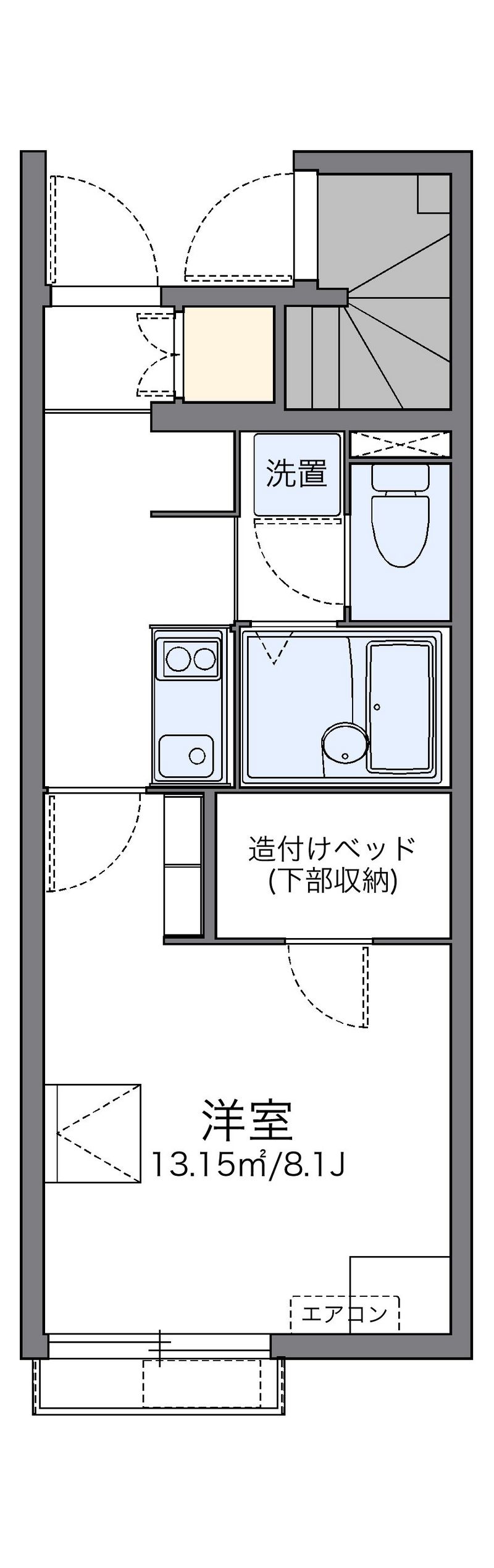 レオネクストグリーンパール 間取図