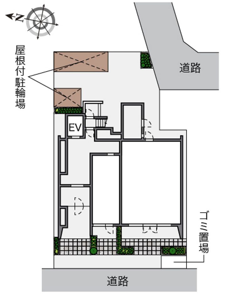 レオネクストウィスタリアⅢ 配置図