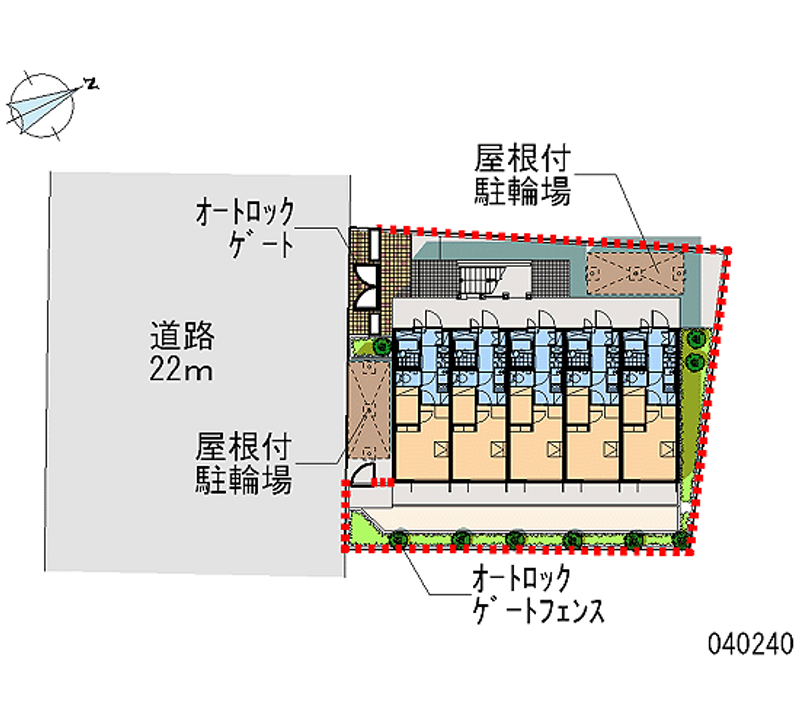 レオパレス雅 区画図