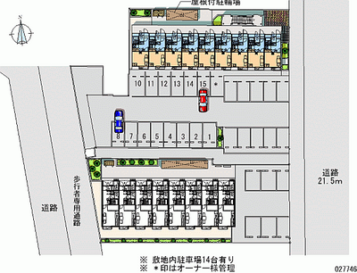 27746 Monthly parking lot