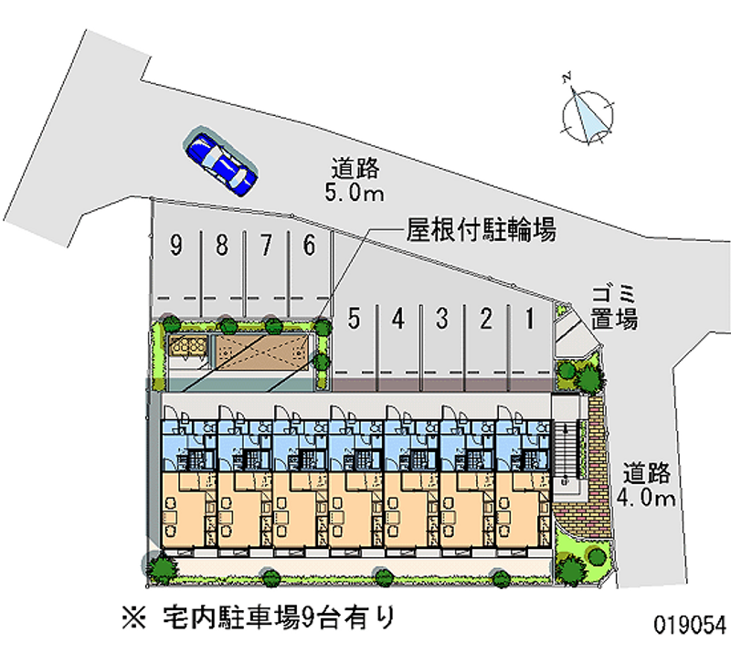 レオパレスフォンターナ 共用部分