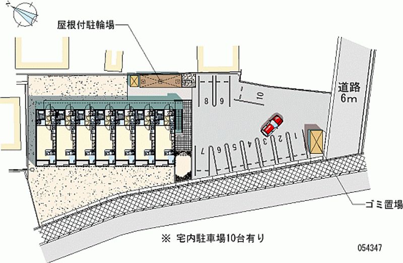 54347月租停车场