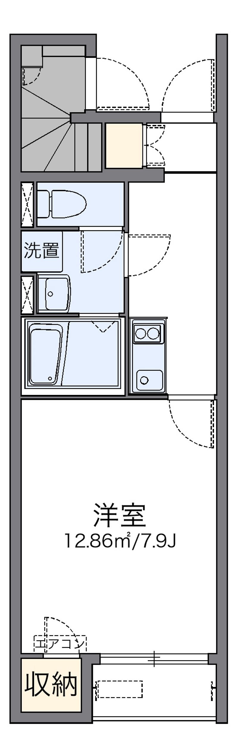 レオネクスト千住 間取図
