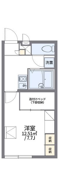 レオパレスＢＡＮＫＩＮ 間取り図