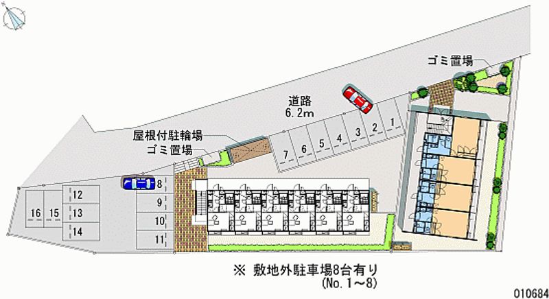 10684月租停車場