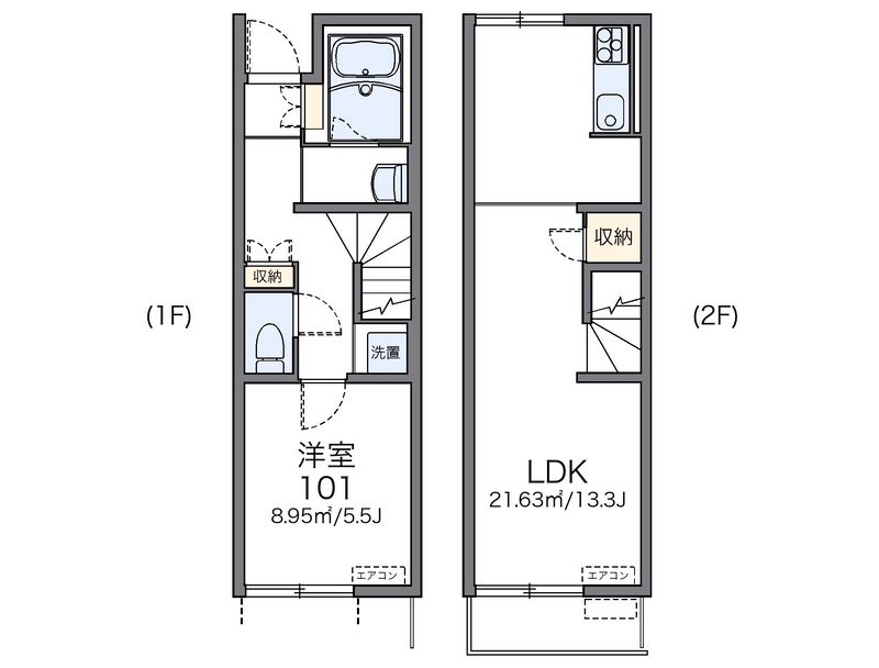 レオネクスト仁 間取図