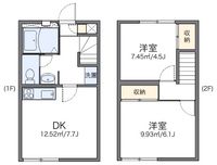 レオパレスＥｖｅｒ　Ｇｒｅｅｎ 間取り図