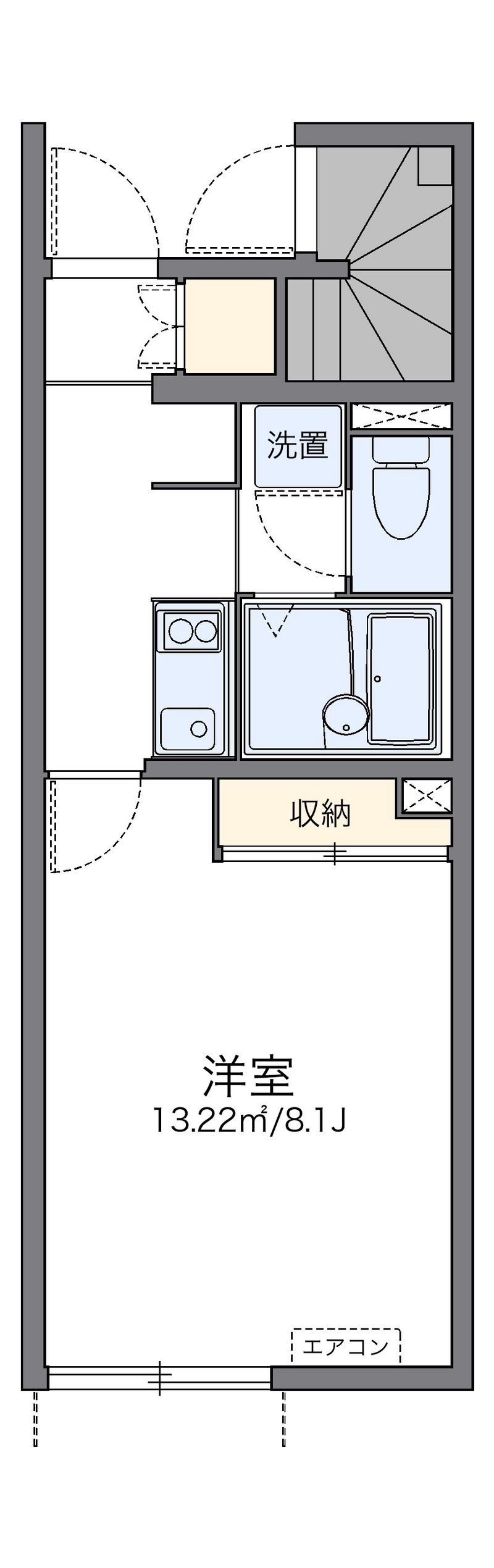 レオネクストグラシューズ 間取図