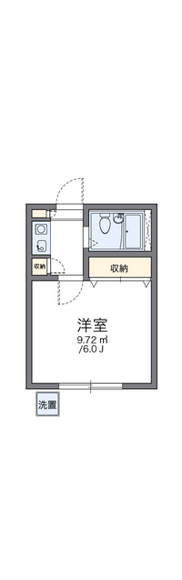 レオパレス相模原第１ 間取り図