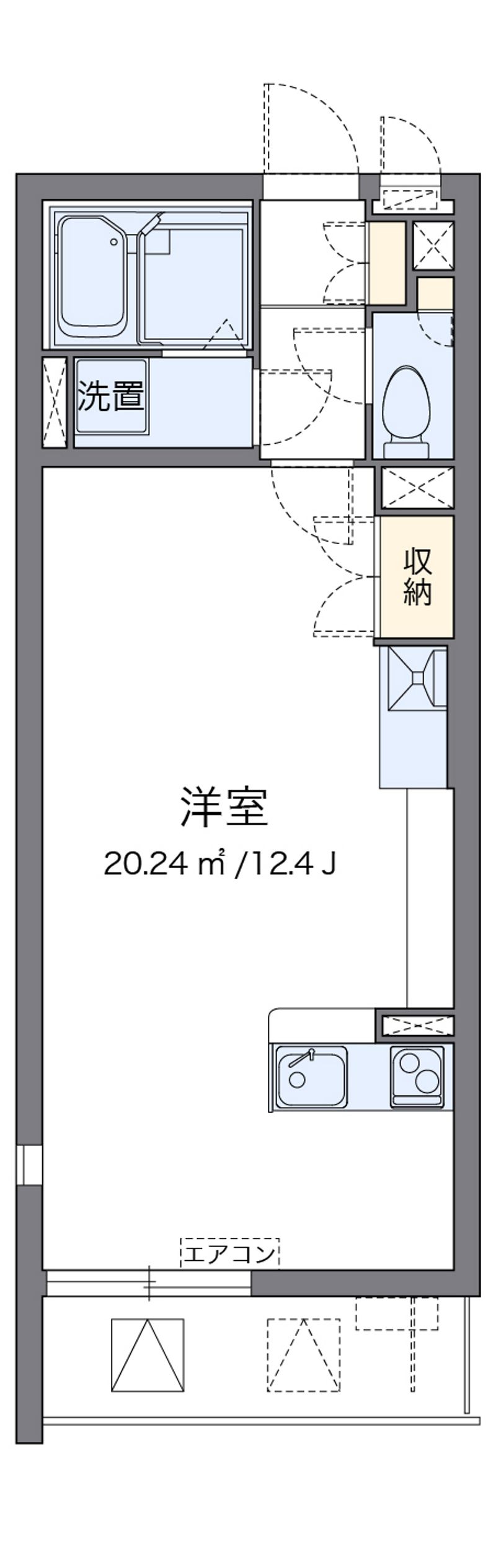 クレイノル　ボヌール白岡 間取図