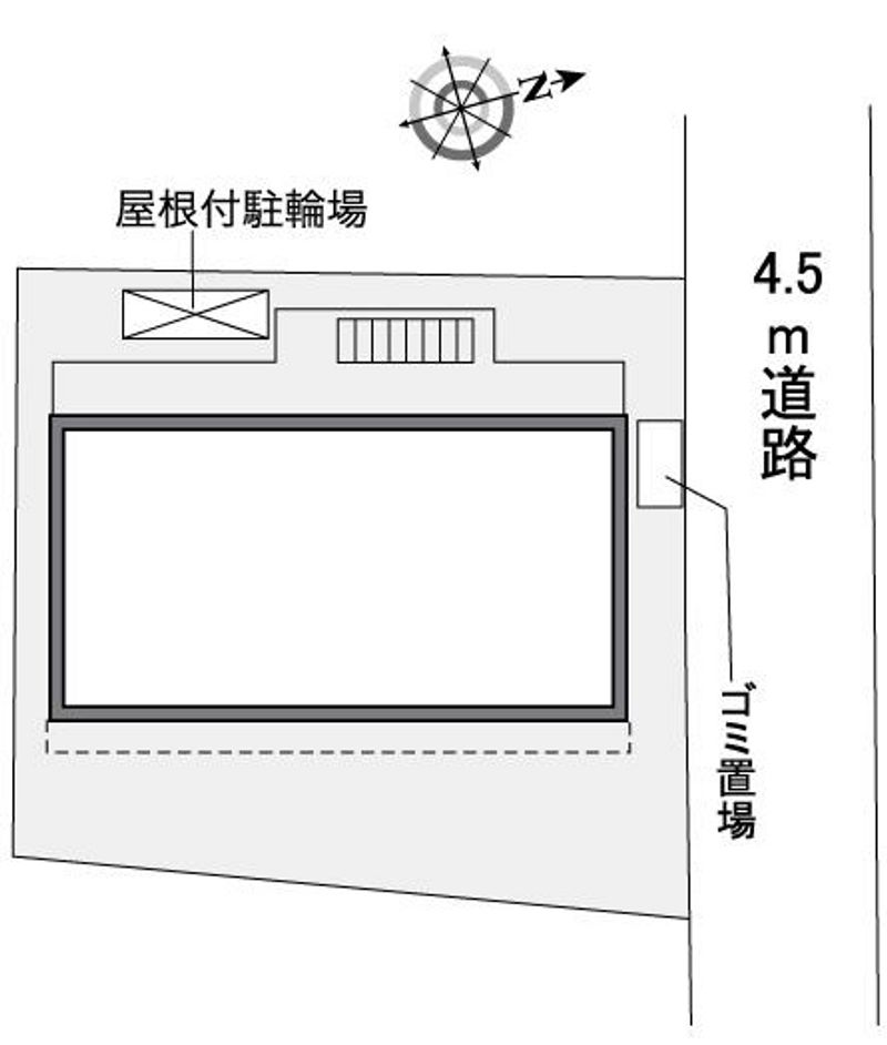 レオパレスＫＥＮⅡ 配置図