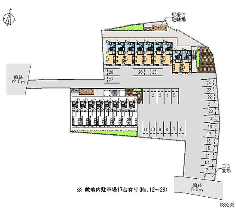 35233月租停車場