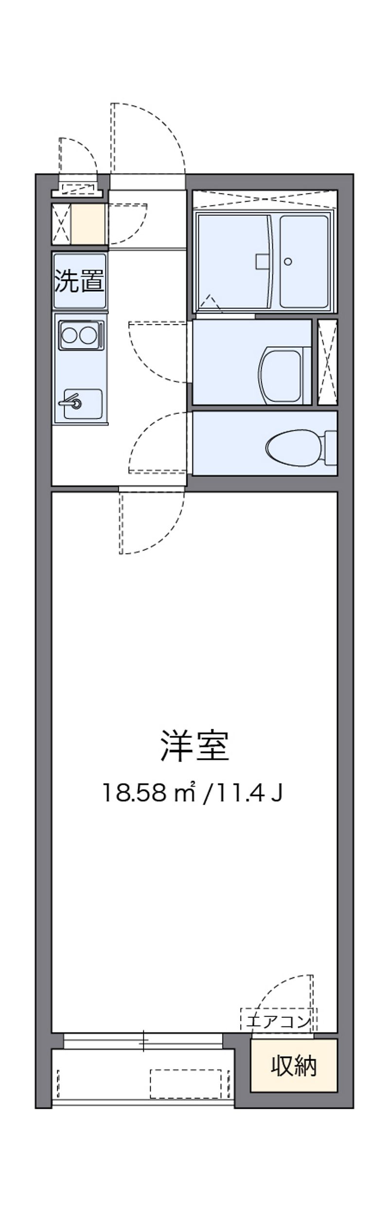 クレイノプランドール 間取図