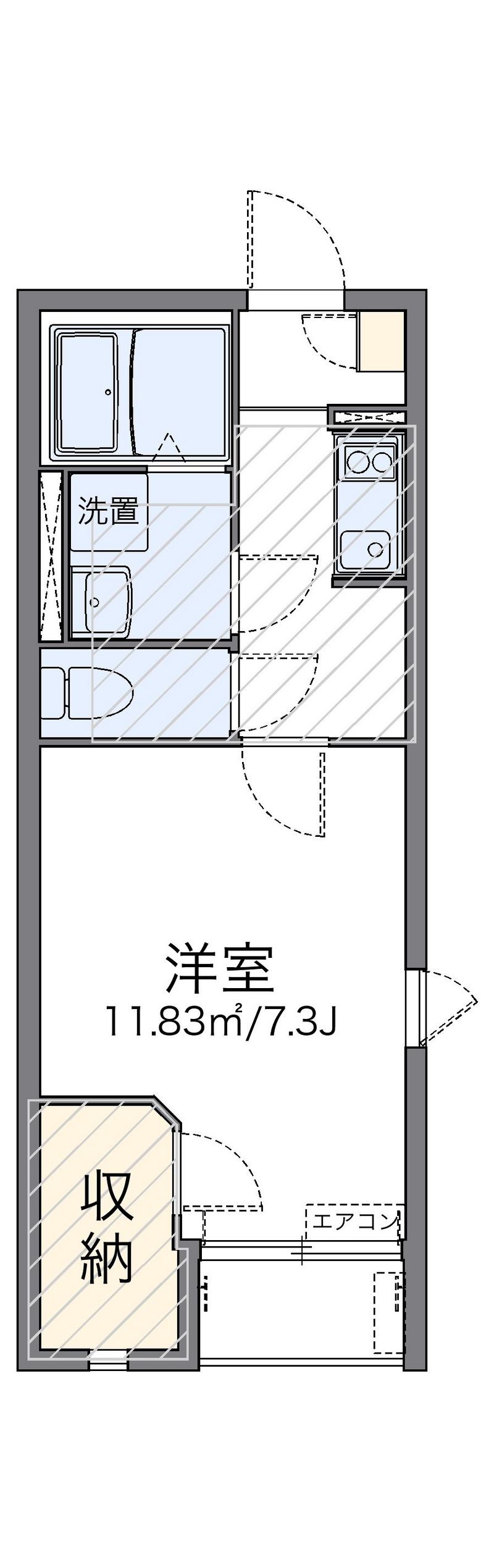 レオネクストきずな 間取図