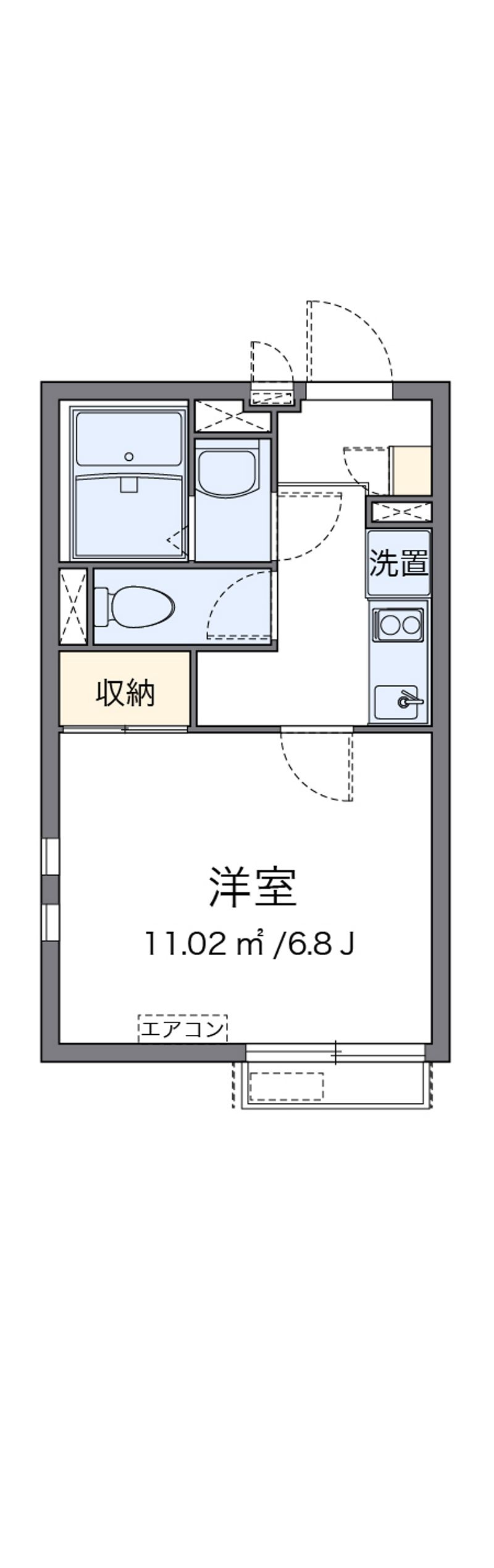 クレイノＧｒａｎ　Ｓｅｅｄ 間取り