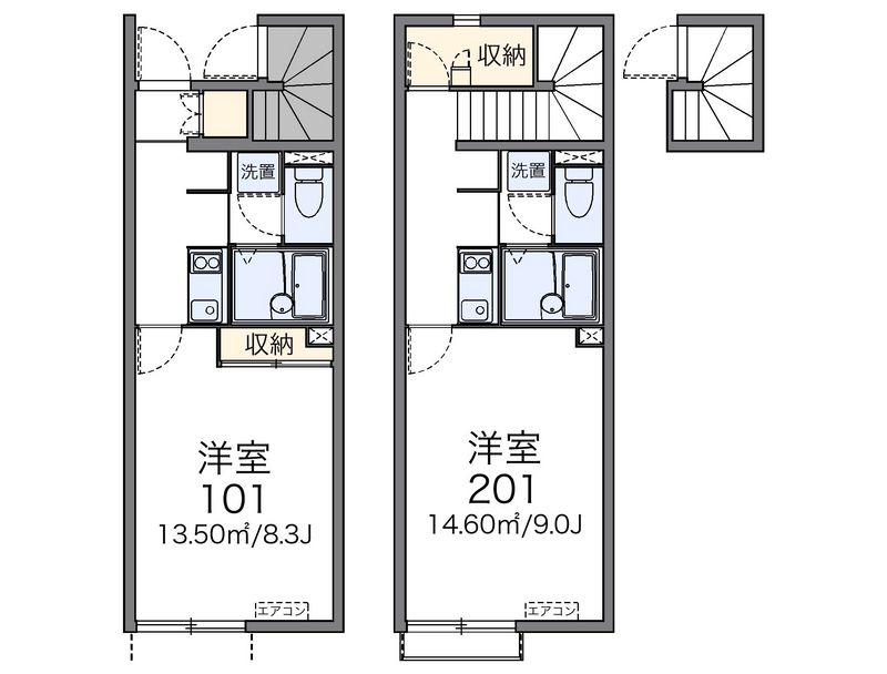 レオネクスト廿地 間取図