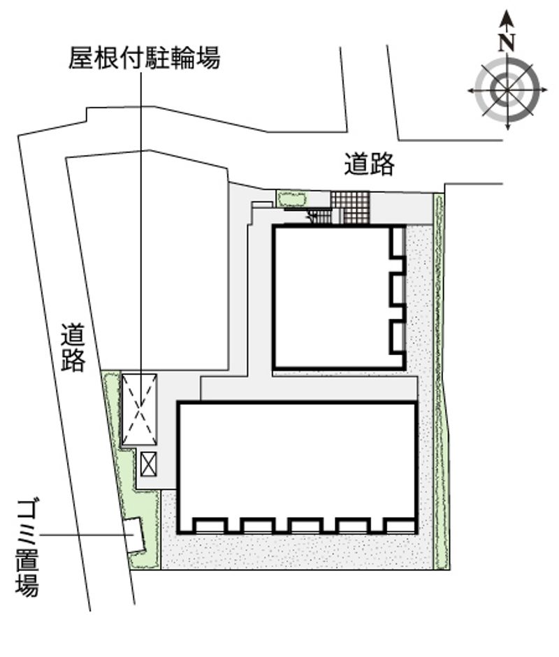 レオネクスト小山ロイヤル館 配置図