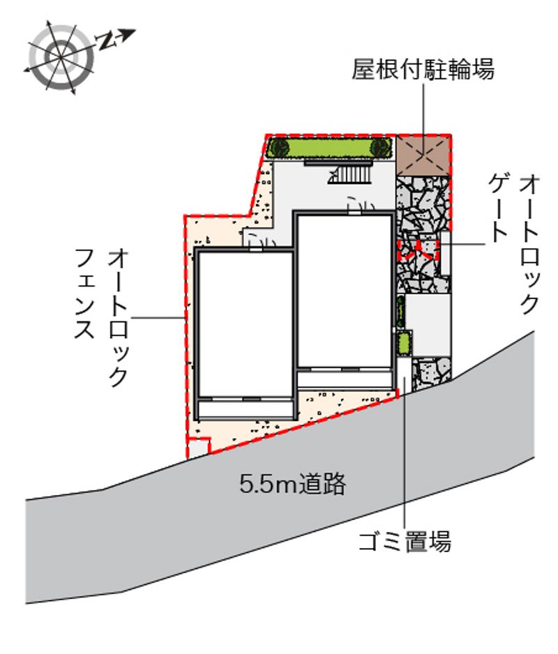レオネクストアナベル 配置図