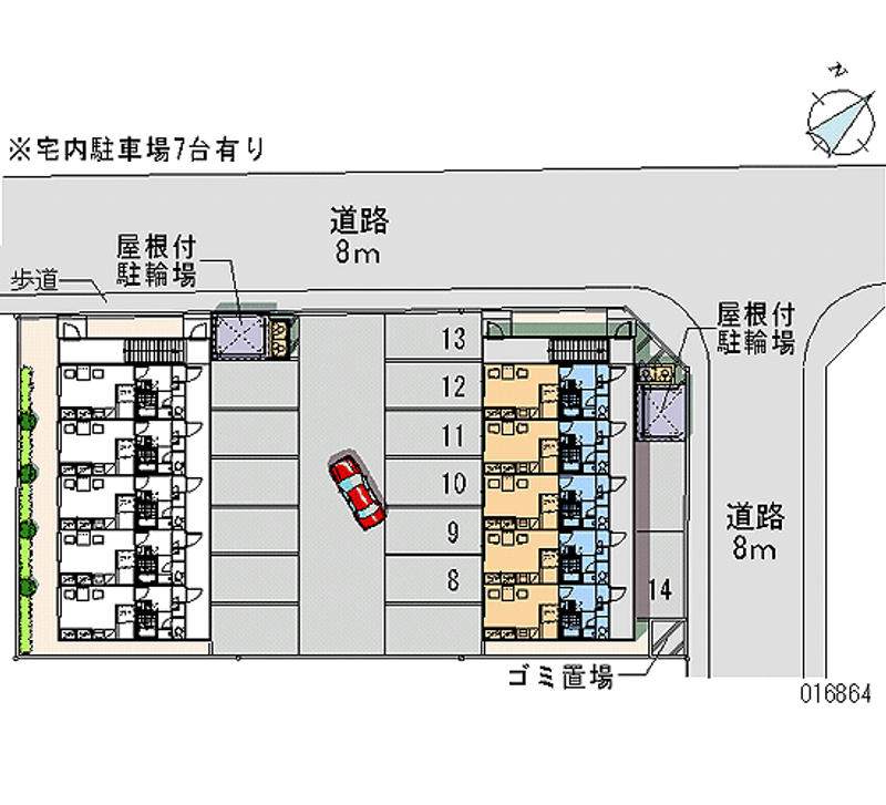 16864月租停车场