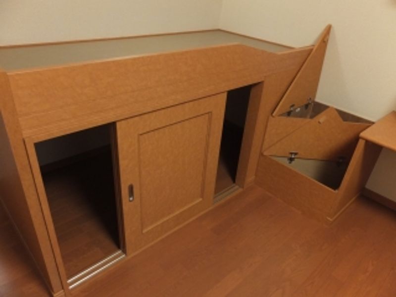 レオパレスＰａｏ　Ａ 寝室