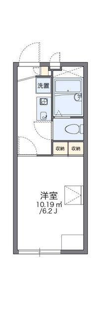 レオパレス池北 間取り図