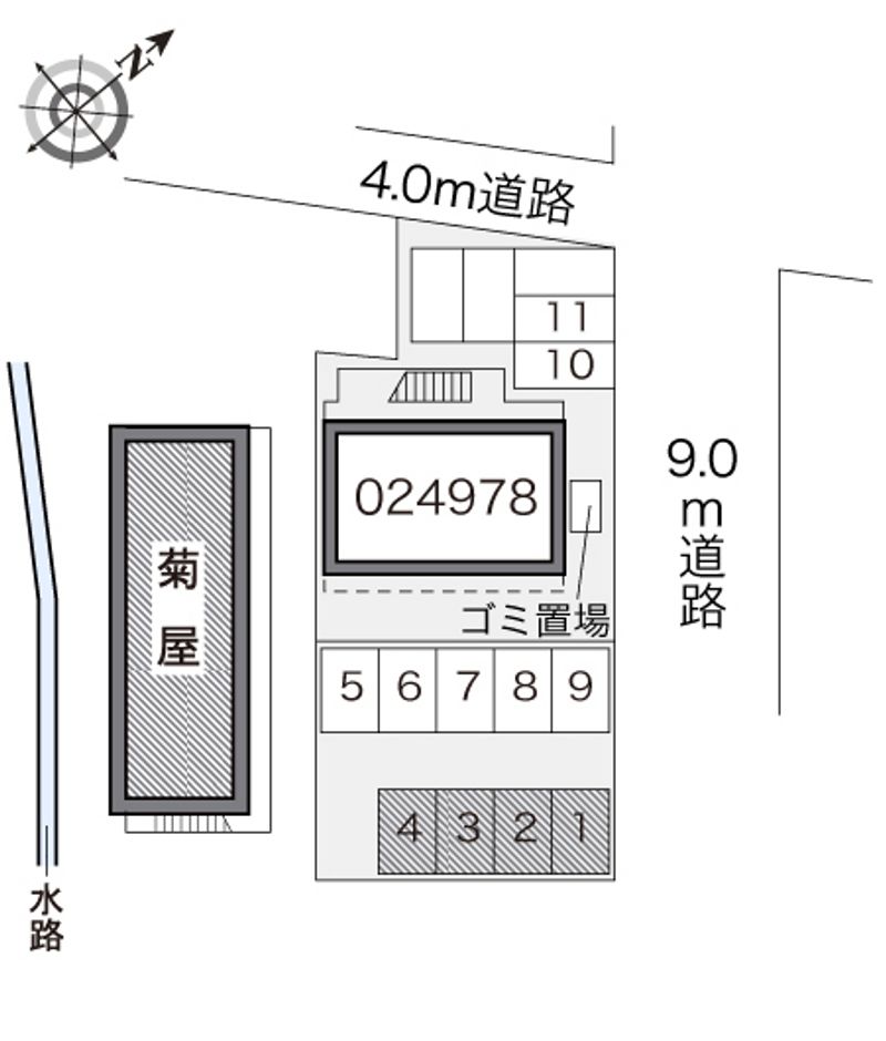 レオパレス菊屋 駐車場