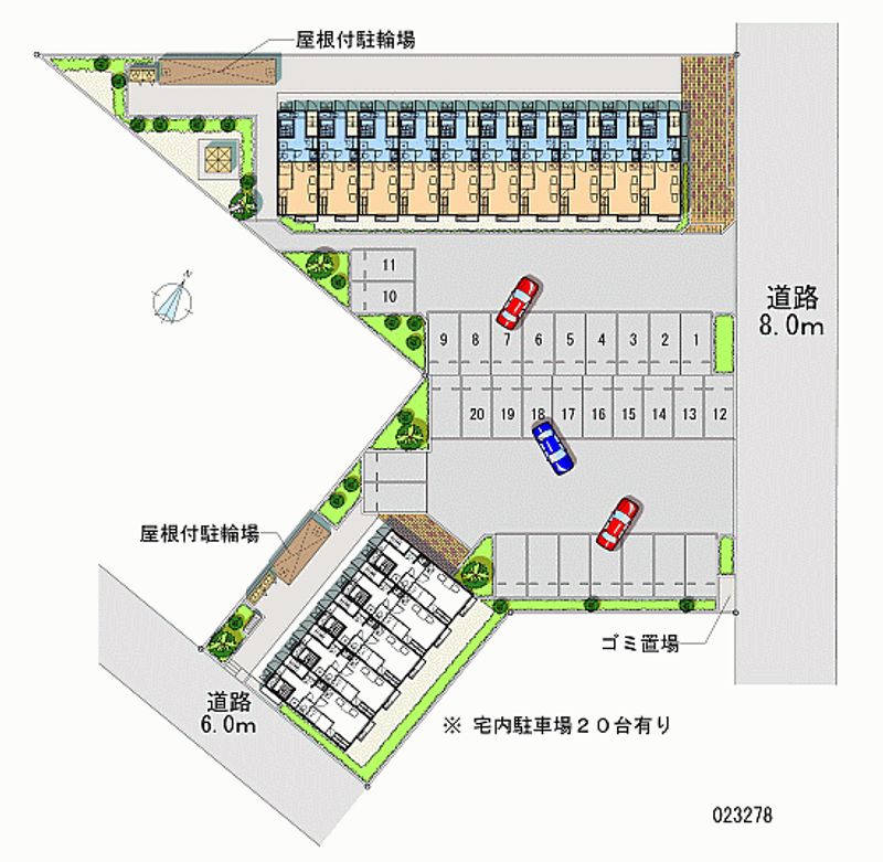 23278月租停車場