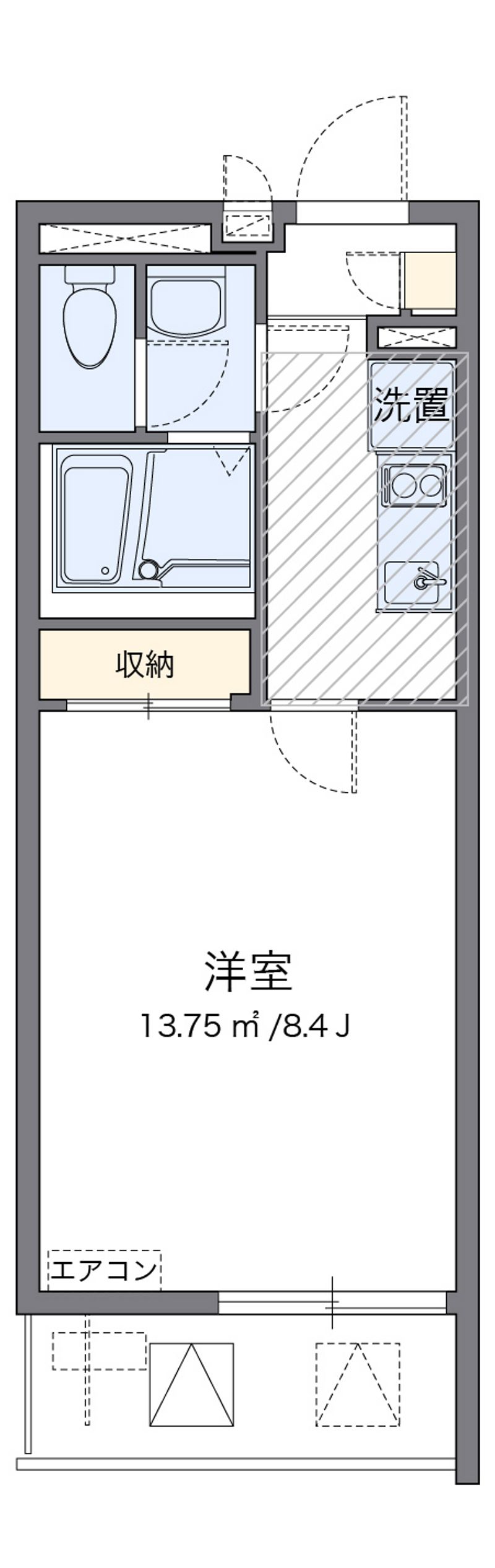 クレイノレン 間取図