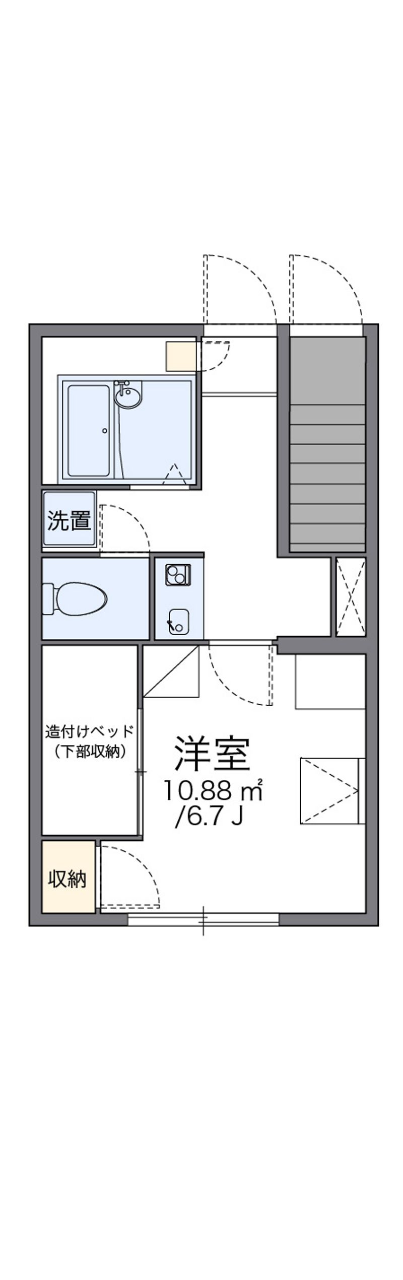レオパレスマクシェリモラム古淵 間取り