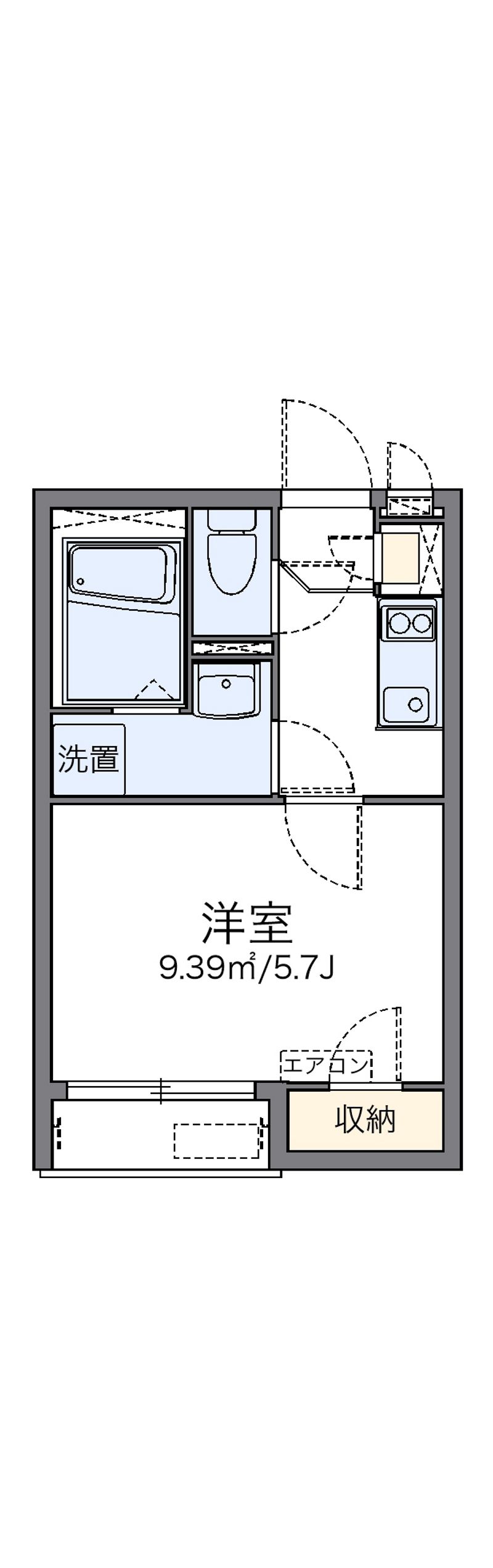 レオネクストグランツ　ハイツⅡ 間取図